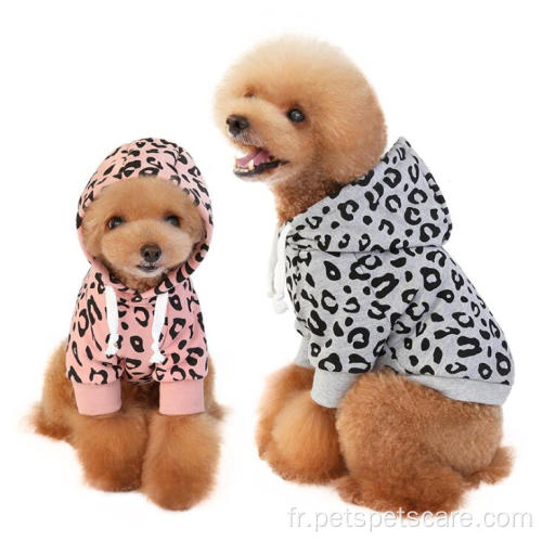 Designers Luxury Cyy Leopard Winter Dog Clothes Clothing